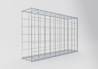 Gabião tipo 2 100 cm x 60 cm x 20 cm (C x A x P), malhagem 10 cm x 10 cm, espiral