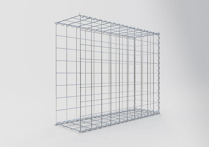 Gavión adulto tipo 2 100 cm x 80 cm x 30 cm (largo x alto x profundidad), tamaño de malla 10 cm x 10 cm, espiral