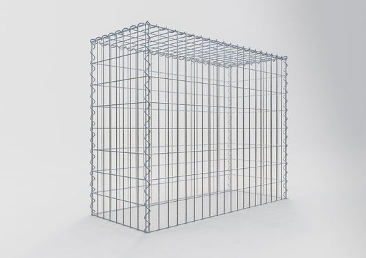 Gabbione aggiuntivo tipo 3 100 cm x 80 cm x 40 cm (L x H x P), maglia 5 cm x 10 cm, spirale