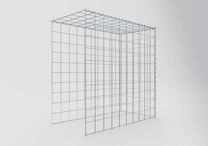 Gavión adicional tipo 4 100 cm x 100 cm x 50 cm (L x A x P), malla 10 cm x 10 cm, en espiral