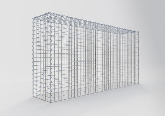Extra gabion typ 3 200 cm x 100 cm x 40 cm (L x H x D), maskstorlek 5 cm x 5 cm, spiral