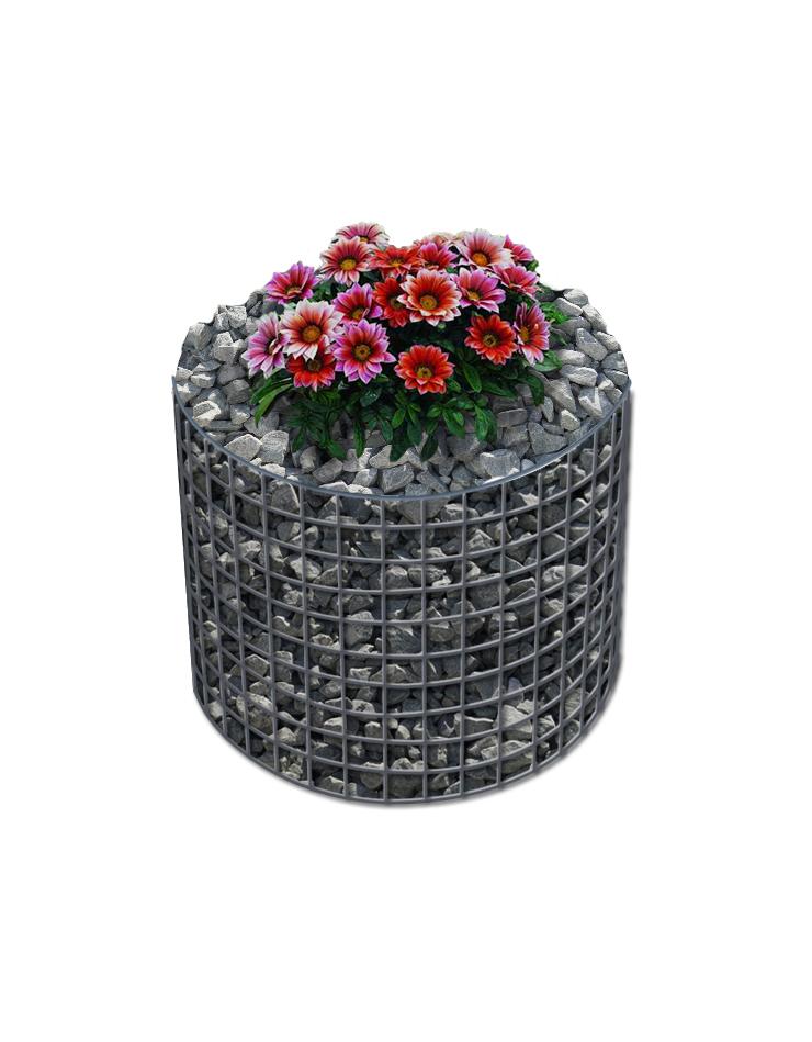 Round raised bed, diameter 62 cm, height 50 cm