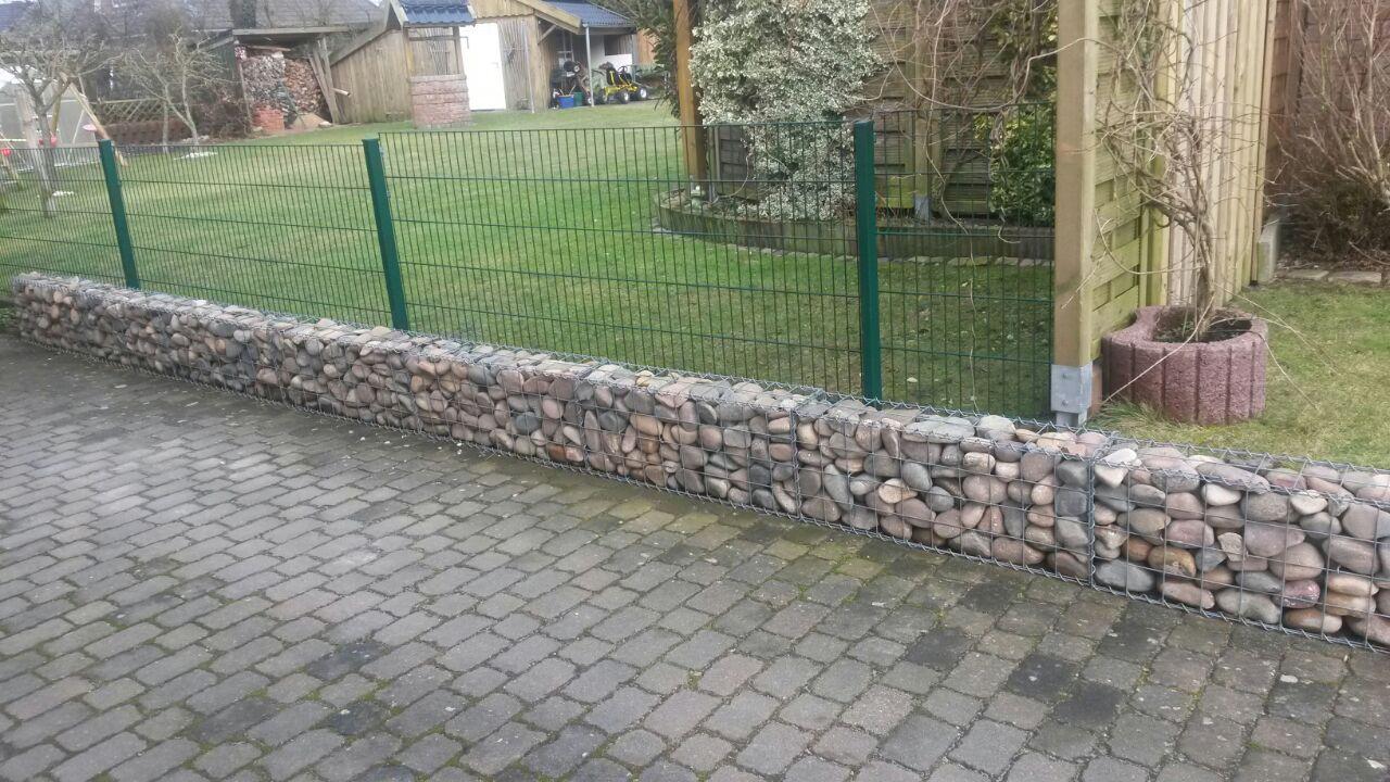 Gabion 100 cm x 40 cm x 20 cm (L x H x D), mesh size 10 cm x 10 cm, spiral