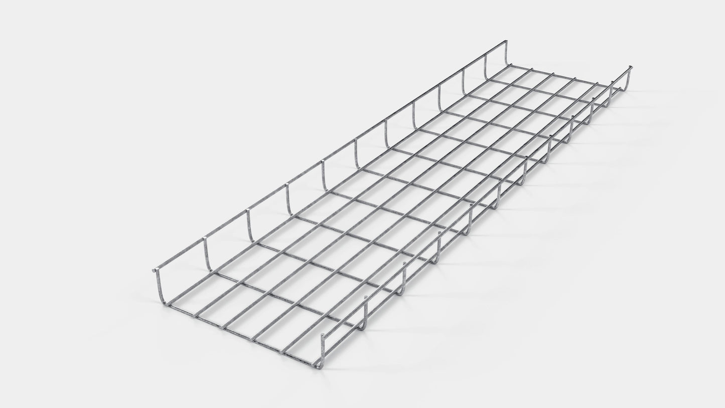 Trellis højde 110 cm, dybde 5 cm, maskestørrelse 5 x 10 cm