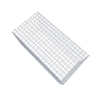 Schanskorf 100 cm x 50 cm x 50 cm (L x H x D), maaswijdte 5 cm x 5 cm, C-ring