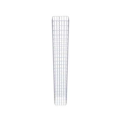 Schanskorfzuil hoekig 32 cm x 32 cm, 230 cm hoog, MW 5 cm x 10 cm