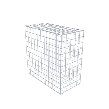 Extra gabion typ 2 100 cm x 100 cm x 50 cm (L x H x D), maskstorlek 10 cm x 10 cm, C-ring