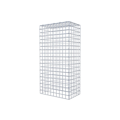 Gabbione aggiuntivo di tipo 3 100 cm x 30 cm x 50 cm (L x H x P), maglia 5 cm x 5 cm, anello a C
