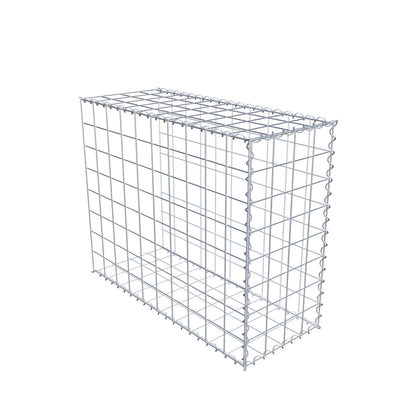 Gabbione aggiuntivo tipo 2 100 cm x 80 cm x 40 cm (L x H x P), maglia 10 cm x 10 cm, spirale