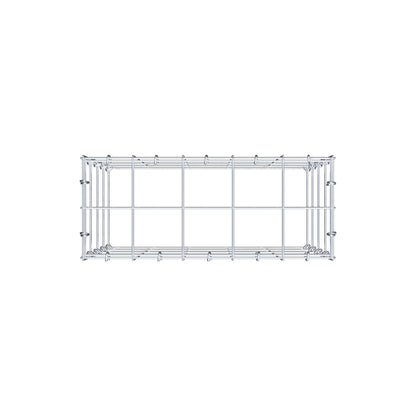 Gabião Tipo 3 50 cm x 40 cm x 20 cm (C x A x P), malhagem 10 cm x 10 cm, anel C