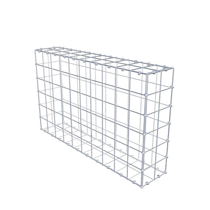 Gabione 100 cm x 60 cm x 20 cm (L x H x T), Maschenweite 10 x 10 cm, Spiralring