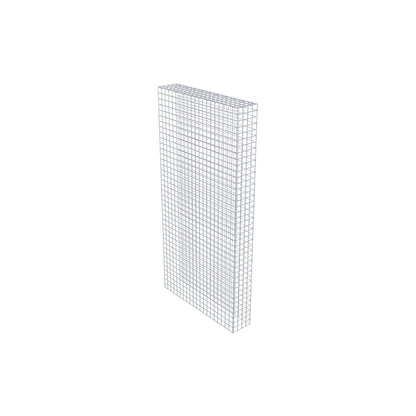 Gavión adicional tipo 4 200 cm x 100 cm x 20 cm (L x A x P), malla 5 cm x 5 cm, anillo en C