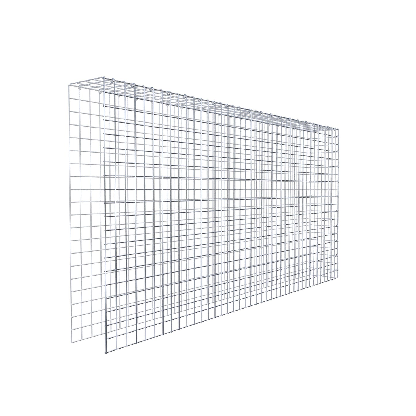 Gavión adicional tipo 4 200 cm x 100 cm x 20 cm (L x A x P), malla 5 cm x 5 cm, anillo en C