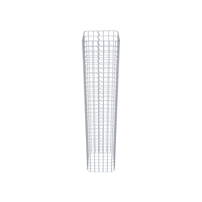 Schanskorfzuil hoekig 32 cm x 32 cm, 160 cm hoog, MW 5 cm x 5 cm