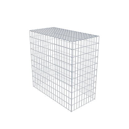 Anbaugabione Typ 3 100 cm x 100 cm x 50 cm (L x H x T), Maschenweite 5 cm x 10 cm, C-Ring