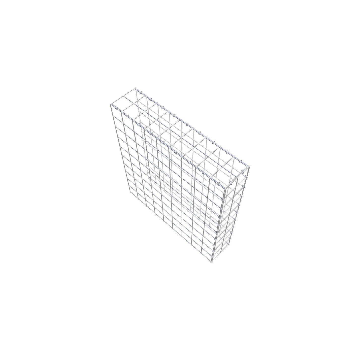 Anbaugabione Typ 4 100 cm x 90 cm x 20 cm (L x H x T), Maschenweite 10 cm x 10 cm, C-Ring