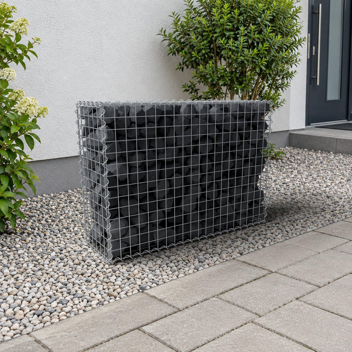 Gabion 100 cm x 70 cm x 30 cm (L x H x P), mailles 5 cm x 5 cm, spirale
