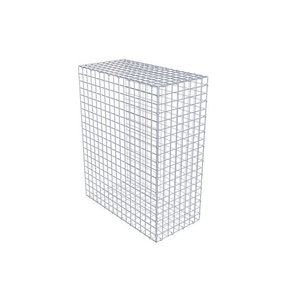 Gabbione aggiuntivo di tipo 2 100 cm x 80 cm x 40 cm (L x H x P), maglia 5 cm x 5 cm, anello a C