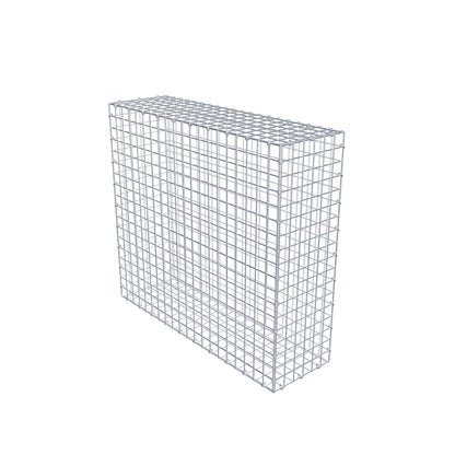 Gabion 100 cm x 90 cm x 30 cm (L x H x D), mesh size 5 cm x 5 cm, C-ring