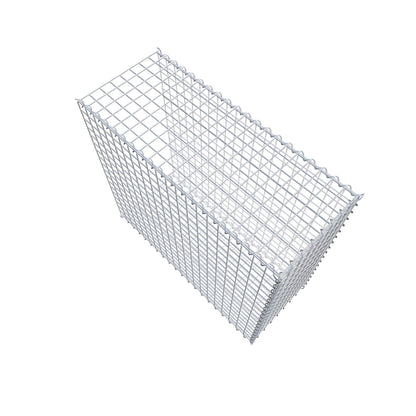 Opvokset gabion type 2 100 cm x 90 cm x 40 cm (L x H x D), maskestørrelse 5 cm x 5 cm, spiral