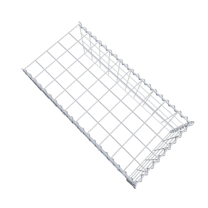 Gavión complementario tipo 4 100 cm x 40 cm x 50 cm (L x A x P), malla 10 cm x 10 cm, espiral