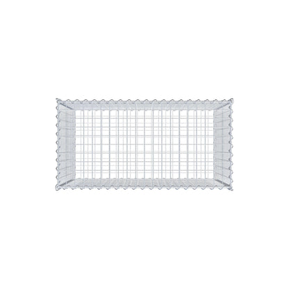Gabion 100 cm x 70 cm x 50 cm (L x H x D), mesh size 5 cm x 5 cm, spiral