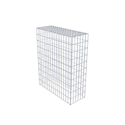 Anbaugabione Typ 3 100 cm x 80 cm x 30 cm (L x H x T), Maschenweite 5 cm x 10 cm, C-Ring