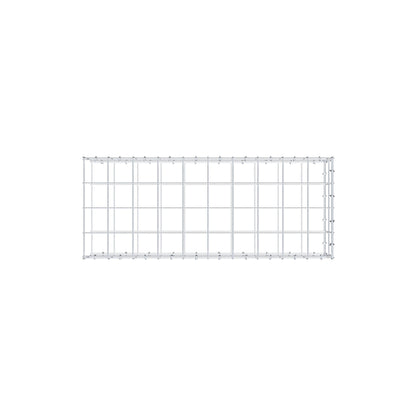 Mounted gabion type 2 100 cm x 20 cm x 40 cm (L x H x D), mesh size 10 cm x 10 cm, C-ring