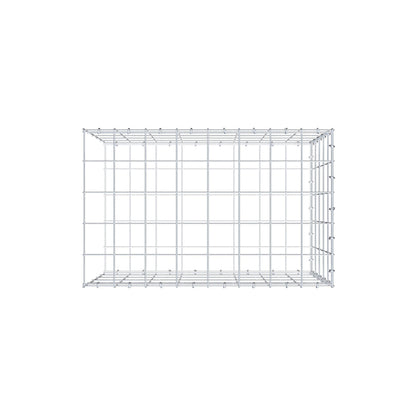 Pila adicional tipo 2 80 cm x 50 cm x 50 cm (L x A x P), malla 10 cm x 10 cm, anillo en C