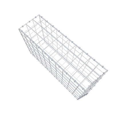 Gabione 100 cm x 60 cm x 30 cm (L x H x T), Maschenweite 10 x 10 cm, Spiralring