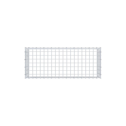 Monteret gabion type 3 100 cm x 30 cm x 40 cm (L x H x D), maskestørrelse 5 cm x 5 cm, C-ring
