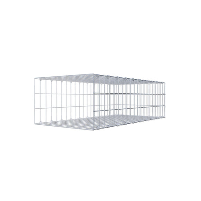 Gabião tipo 2 100 cm x 30 cm x 50 cm, malhagem 5 cm x 10 cm, anel C