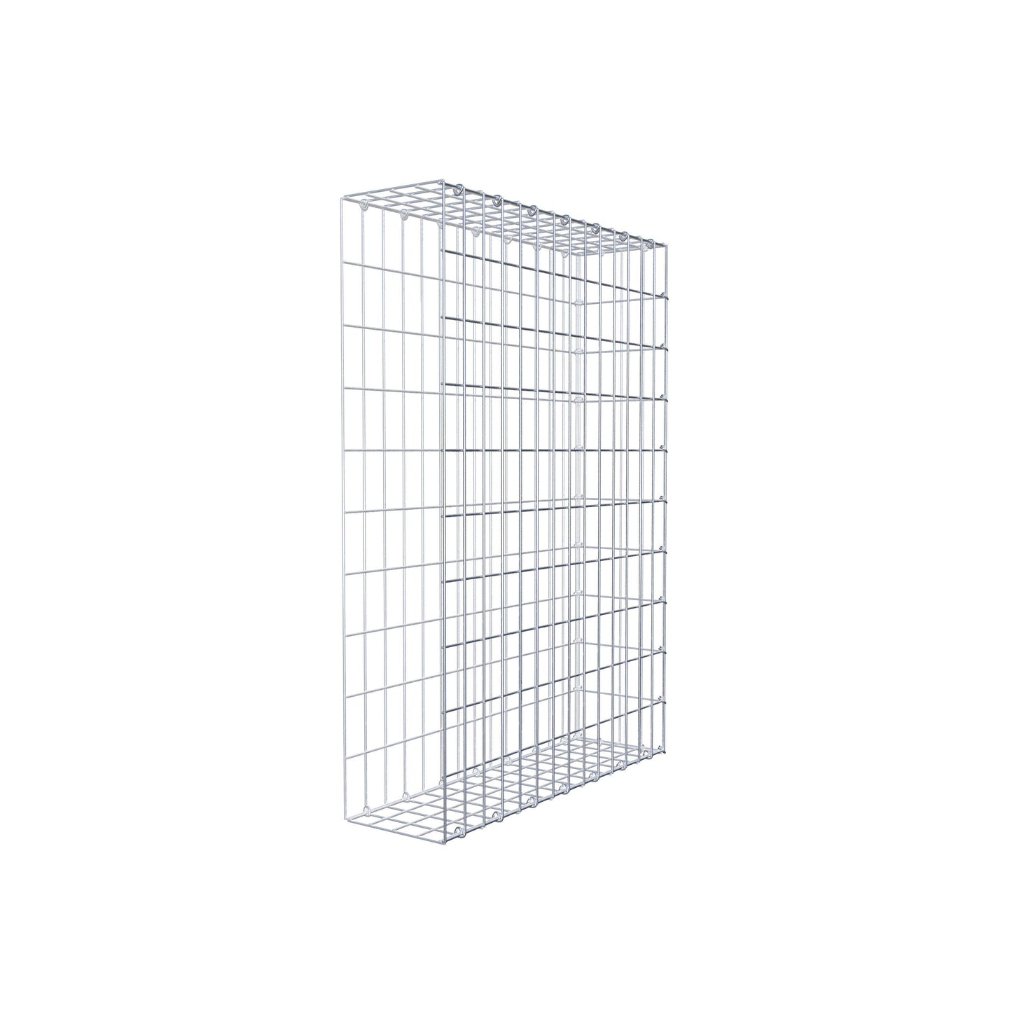 Opzetpaal type 2 100 cm x 70 cm x 20 cm, maaswijdte 5 cm x 10 cm, C-ring