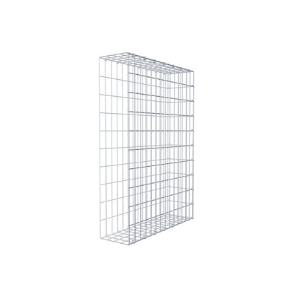 Opzetpaal type 2 100 cm x 70 cm x 20 cm, maaswijdte 5 cm x 10 cm, C-ring