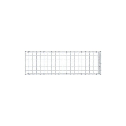 Bevestigbare schanskorf type 4 100 cm x 20 cm x 30 cm (L x H x D), maaswijdte 5 cm x 10 cm, C-ring