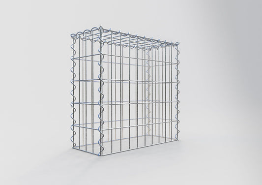 Grown-on gabion type 3 50 cm x 50 cm x 20 cm (L x H x D), mesh size 5 cm x 10 cm, spiral