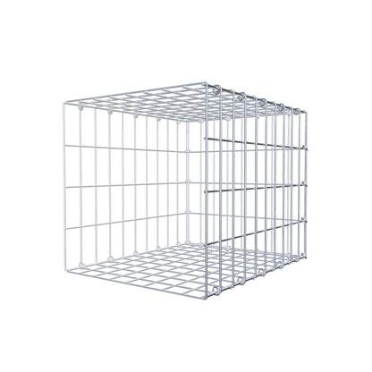 Gabião tipo 2 50 cm x 40 cm x 40 cm, malhagem 5 cm x 10 cm, anel C
