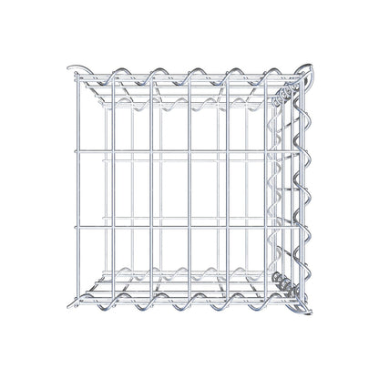 Grown-on gabion type 2 30 cm x 30 cm x 30 cm (L x H x D), mesh size 5 cm x 10 cm, spiral