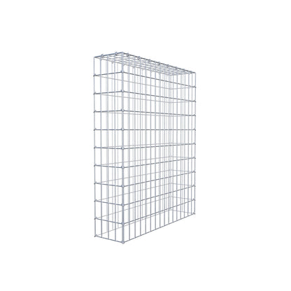 Gabbione aggiuntivo di tipo 3 100 cm x 80 cm x 20 cm (L x H x P), maglia 5 cm x 10 cm, anello a C