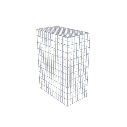 Gabbione aggiuntivo di tipo 3 100 cm x 70 cm x 40 cm (L x H x P), maglia 5 cm x 10 cm, anello a C