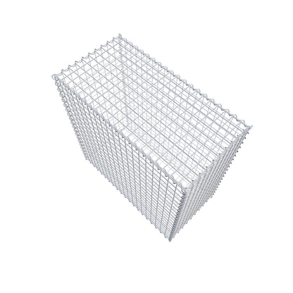 Gabion 100 cm x 100 cm x 50 cm (L x H x D), maskestørrelse 5 cm x 5 cm, spiral