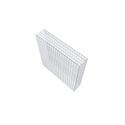Fourche rapportée type 4 100 cm x 100 cm x 20 cm (L x H x P), mailles 5 cm x 5 cm, anneau C