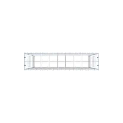 Gabbione aggiuntivo di tipo 3 100 cm x 90 cm x 20 cm (L x H x P), maglia 10 cm x 10 cm, anello a C