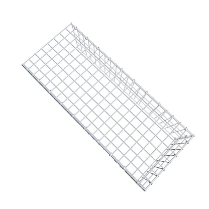 Gavión complementario de tipo 4 100 cm x 30 cm x 40 cm (L x A x P), malla 5 cm x 10 cm, anillo en C
