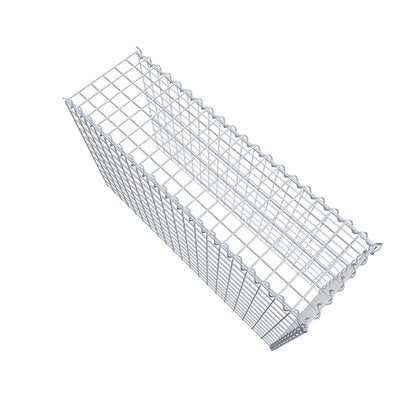 Gabion rapporté type 4 100 cm x 60 cm x 30 cm (L x H x P), mailles 5 cm x 5 cm, spirale