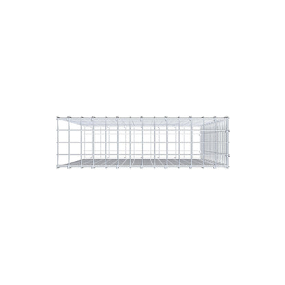 Gabbione aggiuntivo di tipo 2 100 cm x 70 cm x 20 cm (L x H x P), maglia 5 cm x 5 cm, anello a C