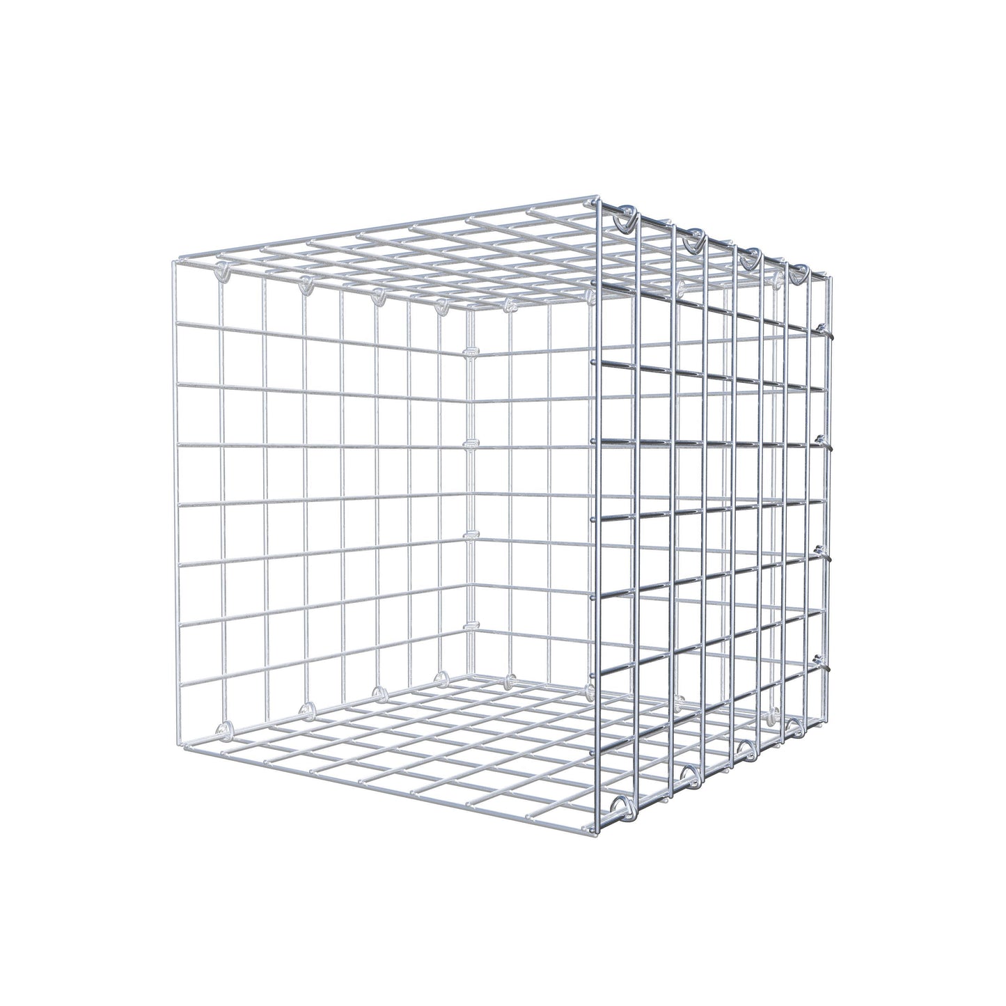 Fourche rapportée type 2 40 cm x 40 cm x 40 cm (L x H x P), mailles 5 cm x 5 cm, anneau C