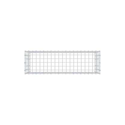Gabião Tipo 3 100 cm x 50 cm x 30 cm (C x A x P), malhagem 5 cm x 10 cm, anel C