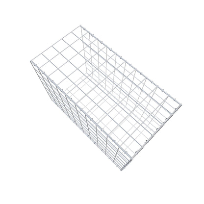 Gabbione aggiuntivo di tipo 2 100 cm x 70 cm x 50 cm (L x H x P), maglia 10 cm x 10 cm, anello a C