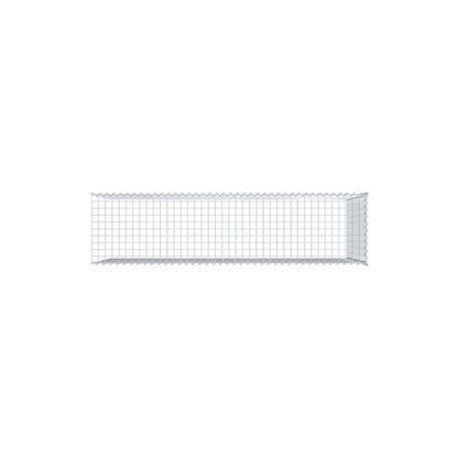 Add-on schanskorf type 4 200 cm x 100 cm x 50 cm (L x H x D), maaswijdte 5 cm x 5 cm, spiraalvormig